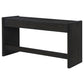 Leandro Burnished Black Writing Desk
