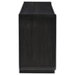 Leandro Burnished Black Writing Desk
