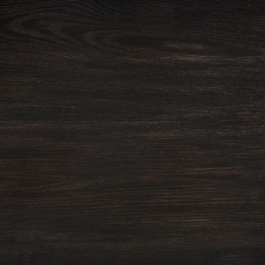 Leandro Burnished Black Writing Desk