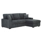 Pull Out Sectional Sleeper + Storage - 5 Colors