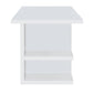 Alice 71" Wood Writing Desk White 801455