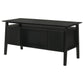 Goodson Double Pedestal Black Computer Desk