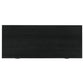 Goodson Double Pedestal Black Computer Desk