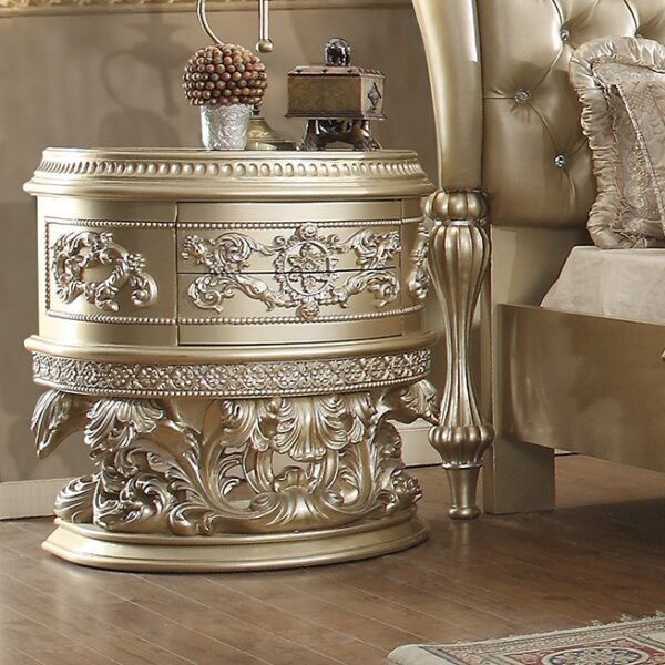 Homey Design HD-8022 Silver Bedroom Collection