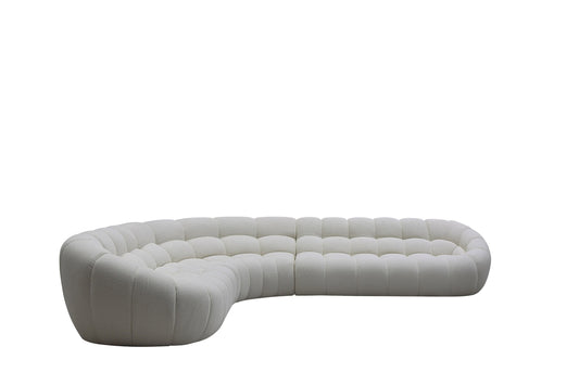 Divani Casa Yolonda by VIG - Off-White Fabric Sectional