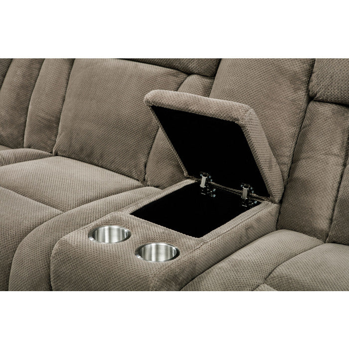 Milton Green 8038 Burnham Tan Sectional