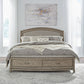 Avalon King Upholstered Storage Bed 805-BR-KUS