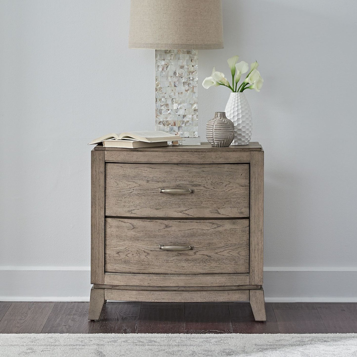 Avalon Burnished Beige Bedroom Collection