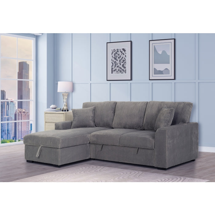 Sectional Sofa Sleeper + Storage - 5 Colors