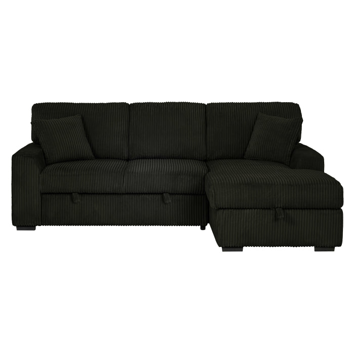 Pull Out Sectional Sleeper + Storage - 5 Colors