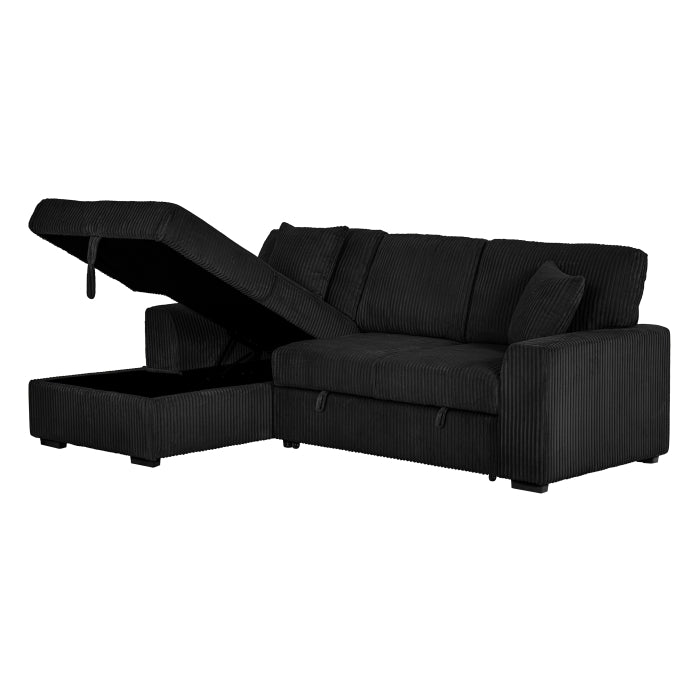Sectional Sofa Sleeper + Storage - 5 Colors