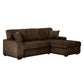 Pull Out Sectional Sleeper + Storage - 5 Colors