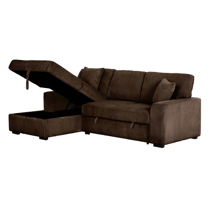 Sectional Sofa Sleeper + Storage - 5 Colors