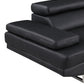 Global United 1836 Black Sectional