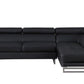 Global United 1836 Black Sectional