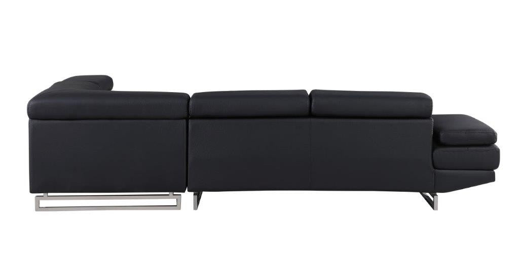Global United 1836 Black Sectional