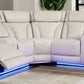 Lilola Home 81643 Power Motion Sectional