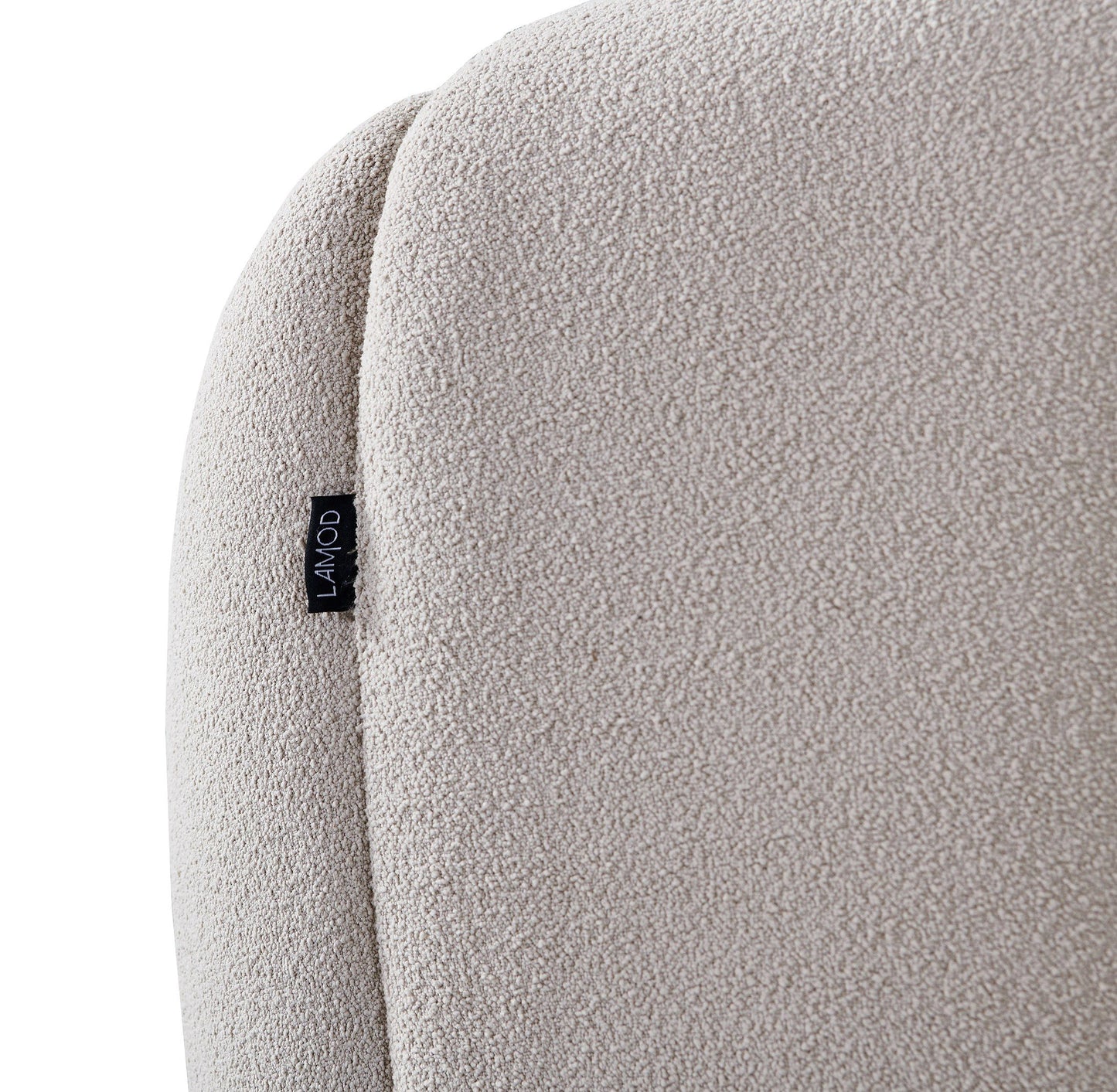 Divani Casa Yolonda - Modern Beige Fabric Bed