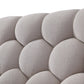 Divani Casa Yolonda - Modern Beige Fabric Bed