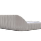 Divani Casa Yolonda - Modern Beige Fabric Bed