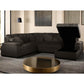 8225 Chocolate U-Shape Sectional