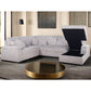8226 Fabric U-Shape Pull Out Sectional - 4 Colors