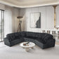 8240 Dark Gray Corduroy Modular Sectional