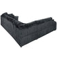 8240 Dark Gray Corduroy Modular Sectional