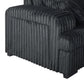 8240 Dark Gray Corduroy Modular Sectional