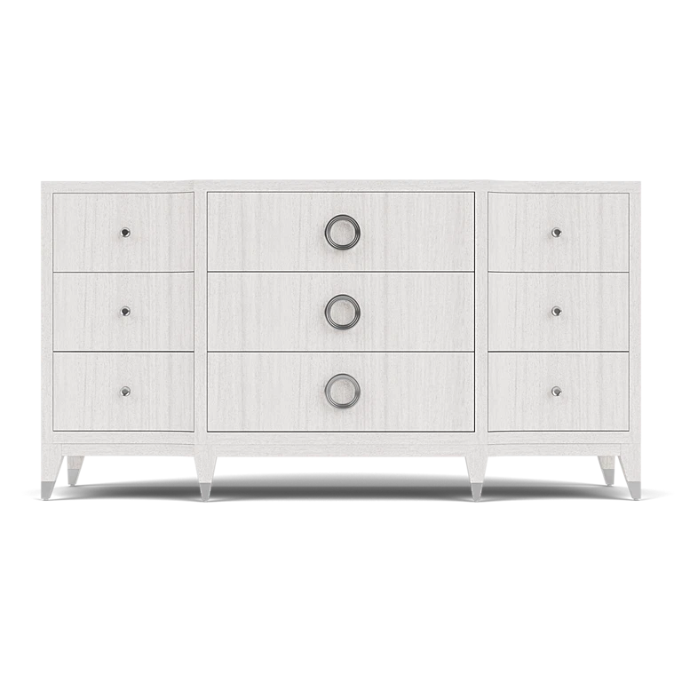 Hepburn 4 Pc Platinum Drift King Bedroom Set