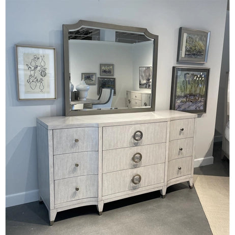 Hepburn 4 Pc Platinum Drift King Bedroom Set