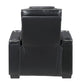 Apex Black Leather Power Recliner