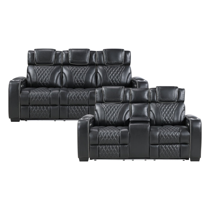 Apex Genuine Leather 2 Pc Sofa Collection