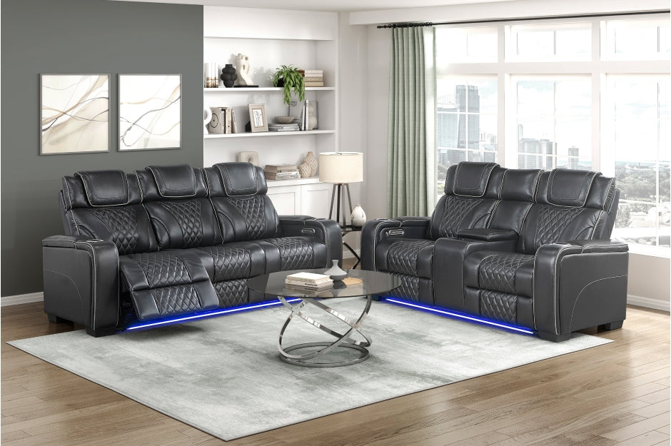 Apex Genuine Leather 2 Pc Sofa Collection