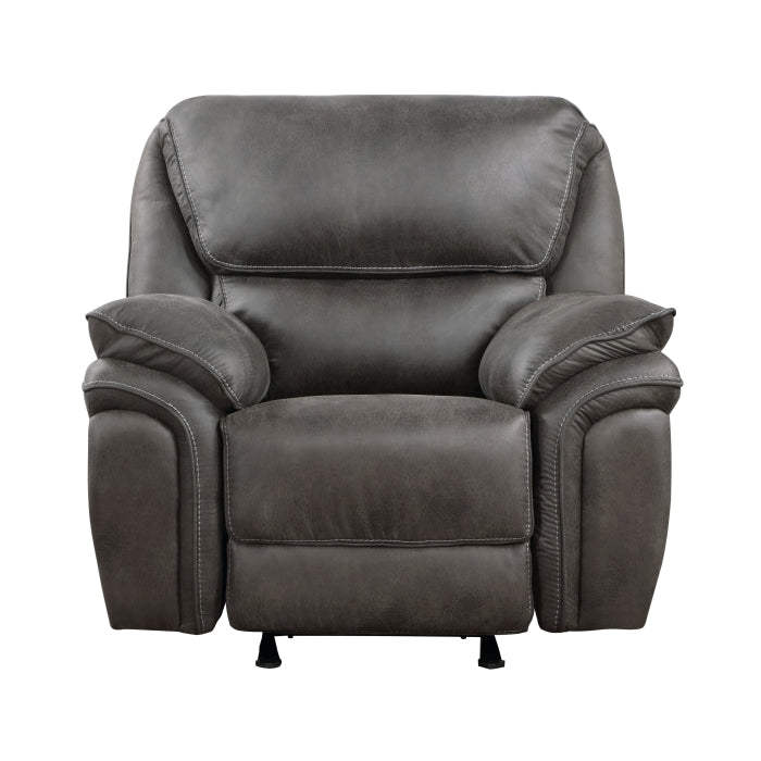 Proctor Gray Microfiber Rocker Recliner 8517GRY-1
