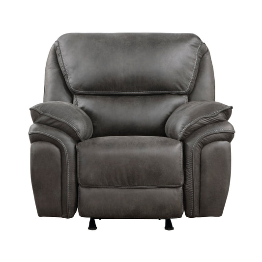 Proctor Gray Microfiber Rocker Recliner 8517GRY-1