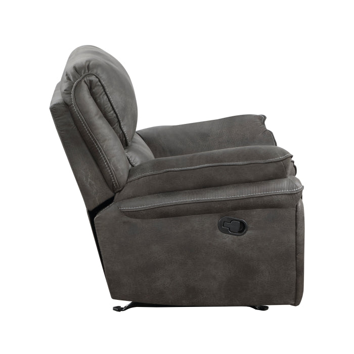 Proctor Gray Microfiber Rocker Recliner 8517GRY-1