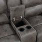 Proctor 2 Pc Gray Microfiber Living Room Set