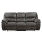 Proctor 2 Pc Gray Microfiber Living Room Set