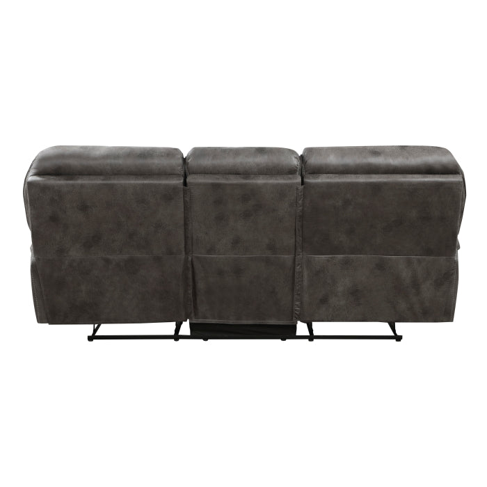 Proctor 2 Pc Gray Microfiber Living Room Set
