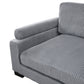 8555GY Modular 5 Pc Gray Sectional