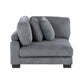 8555GY Modular 5 Pc Gray Sectional