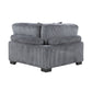 8555GY Modular 5 Pc Gray Sectional