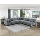 8555GY Modular 5 Pc Gray Sectional