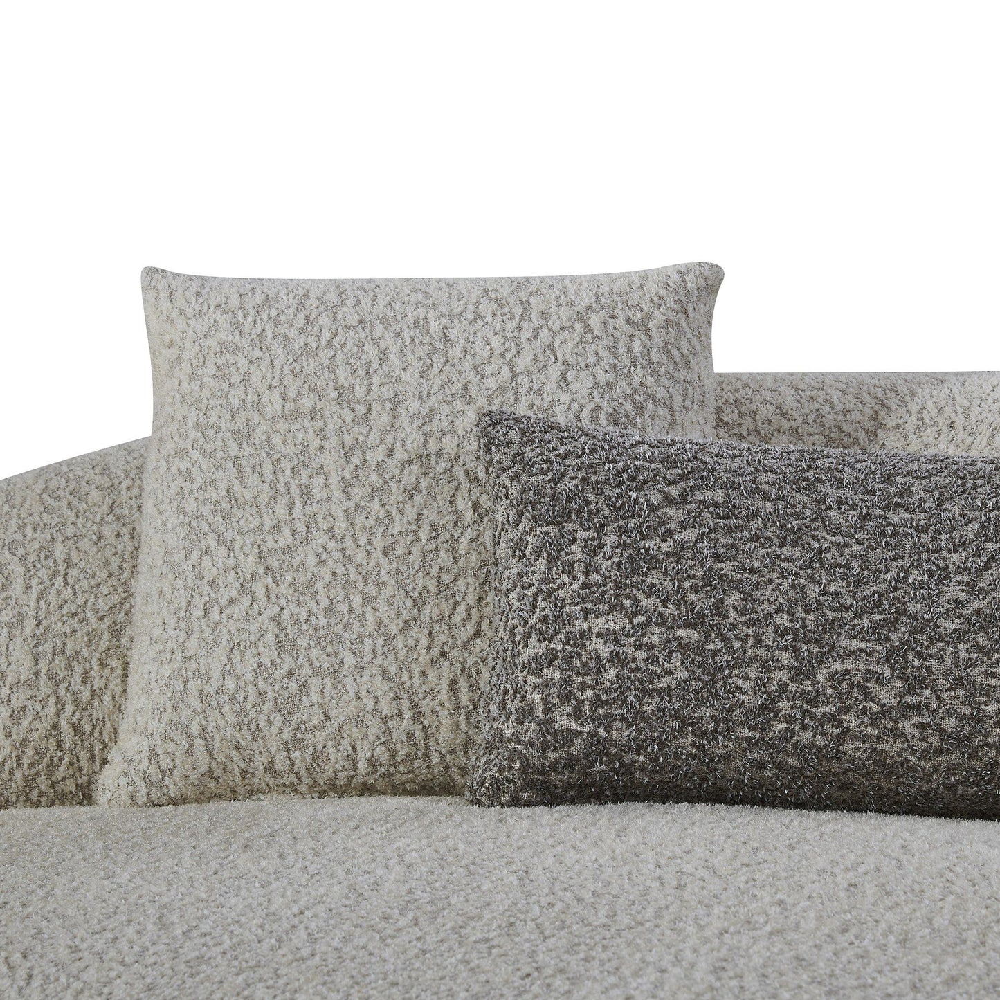 Delvan Beige Right Facing Chaise Sectional