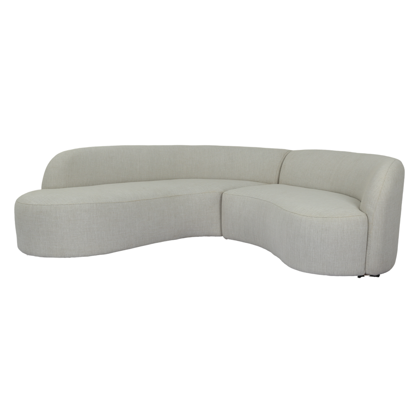 Lucena Outdoor Oyster Olefin Curved Sectional