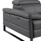 1246 DivanItalia 8 Pc U-Shaped Modular Power Sectional - 7 Colors