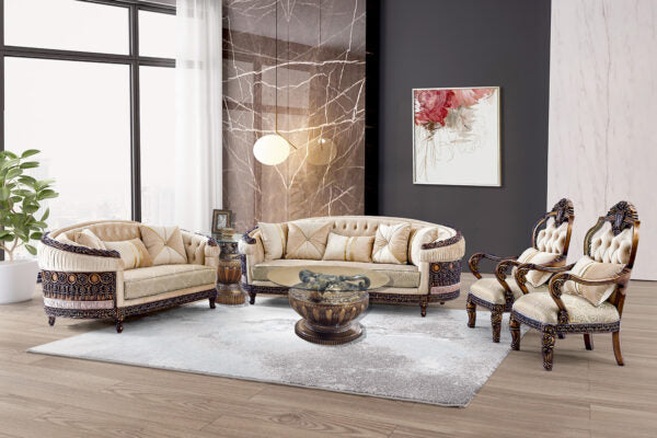 HD-9017 Homey Design 2 Pc Sofa Set