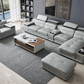 Extravaganza 908 Top Grain Leather Sectional