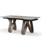 ESF 9086 Marble Top Dining Set - 2 Extensions